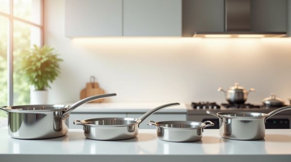 Optimiser votre cuisine avec une batterie de cuisine en inox